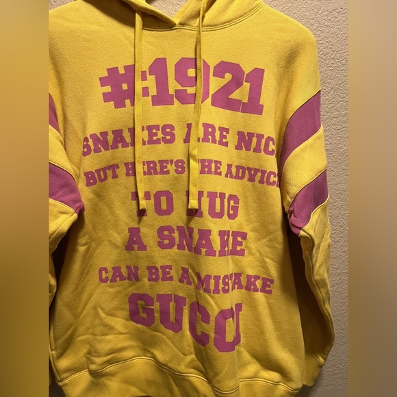 New Gucci GG Logo Hoodie Size S Oversized / US XL - Picture 8 of 13